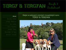 Tablet Screenshot of beagle-tergy.cz